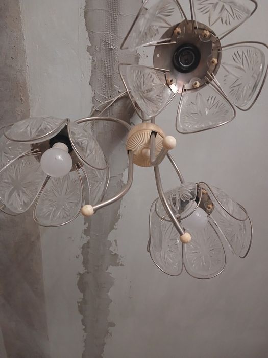 Люстра СРСР на 3 лампочки