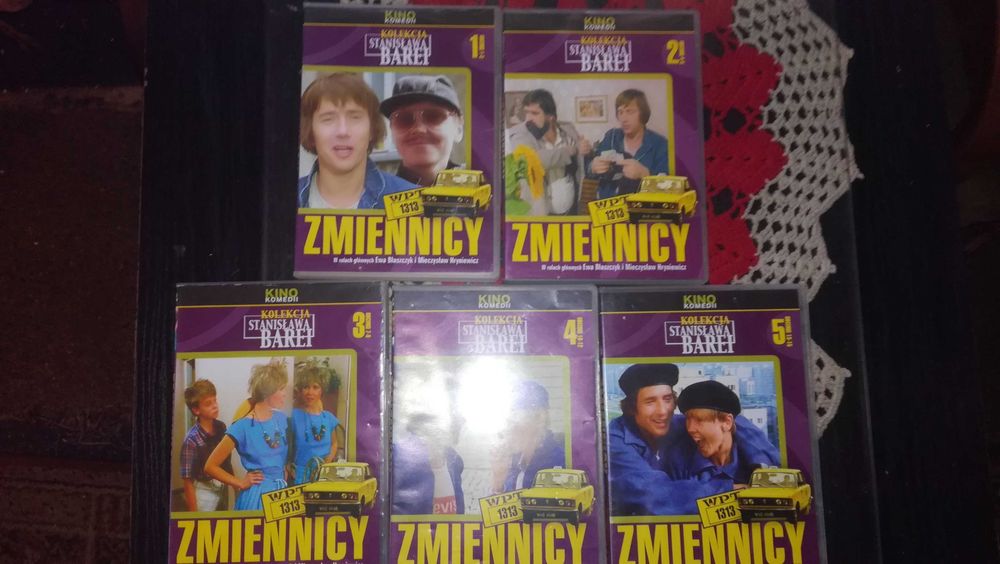 DVD "Zmiennicy" komplet+gratis