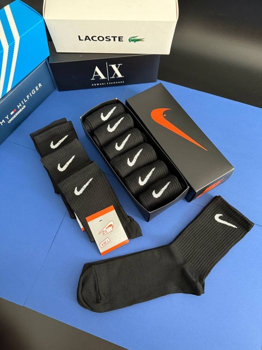 Чоловічі шкарпетки носки довгі шкарпекти теніс Адідас Найк