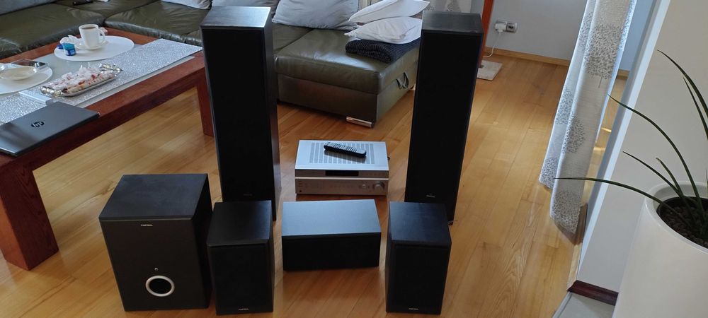 Zestaw kina domowego amplituner Sony + kolumny - zaproponuj cenę