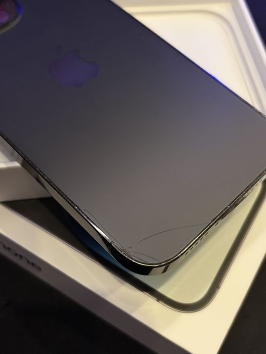 iPhone 14 Pro 256GB czarny – pudełko, 77% baterii