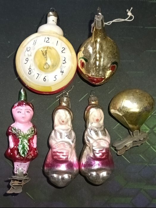 Елочные игрушки ссср