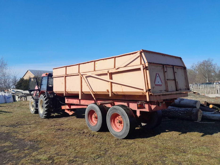 Przyczepa skorupowa, wywrotka