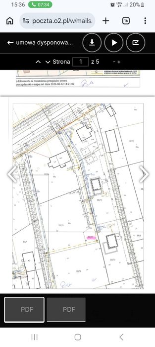 Działka Rokitnica 222/16  1313 m ²