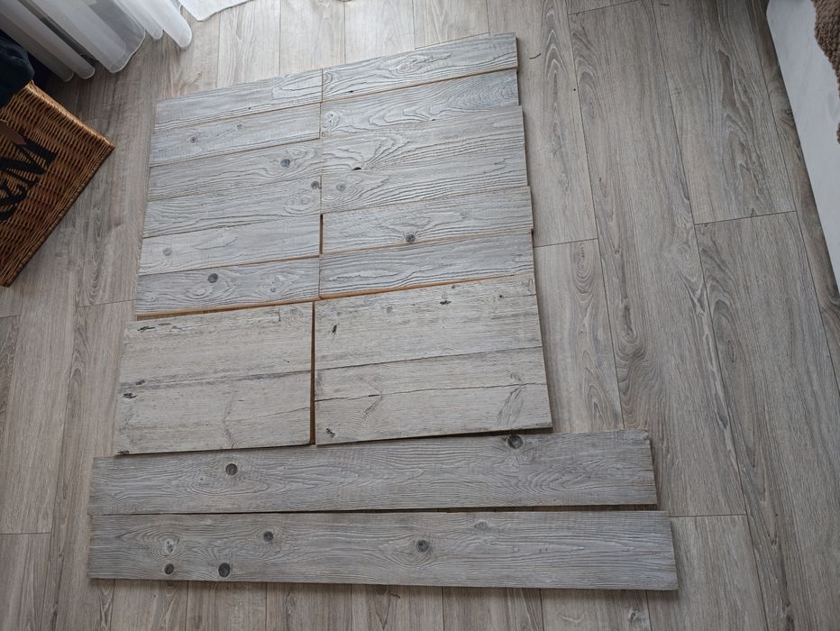 Panele ścienne ze starego drewna  Lite drewno  Loft Rustykalne