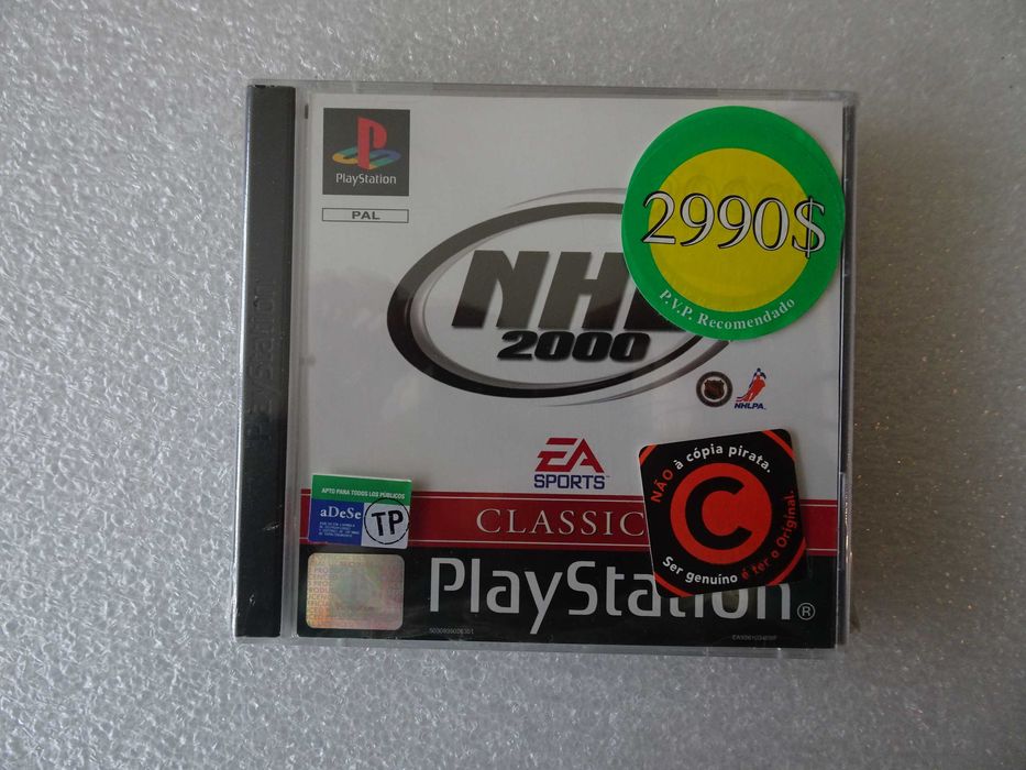 Jogo Playstation 1 - PS1 - NHL 2000 (selado)