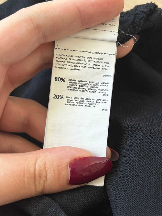 Czarna sukienka Sinsay