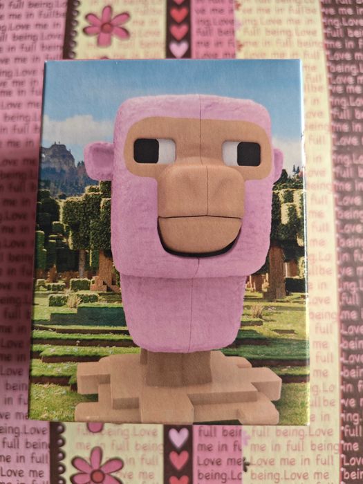 Figura Ovelha Rosa Minecraft