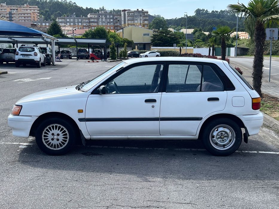 Toyota Starlet 1.0 XL 1992 - Motor 1.0 12V - Carburador Afinado - Fiável