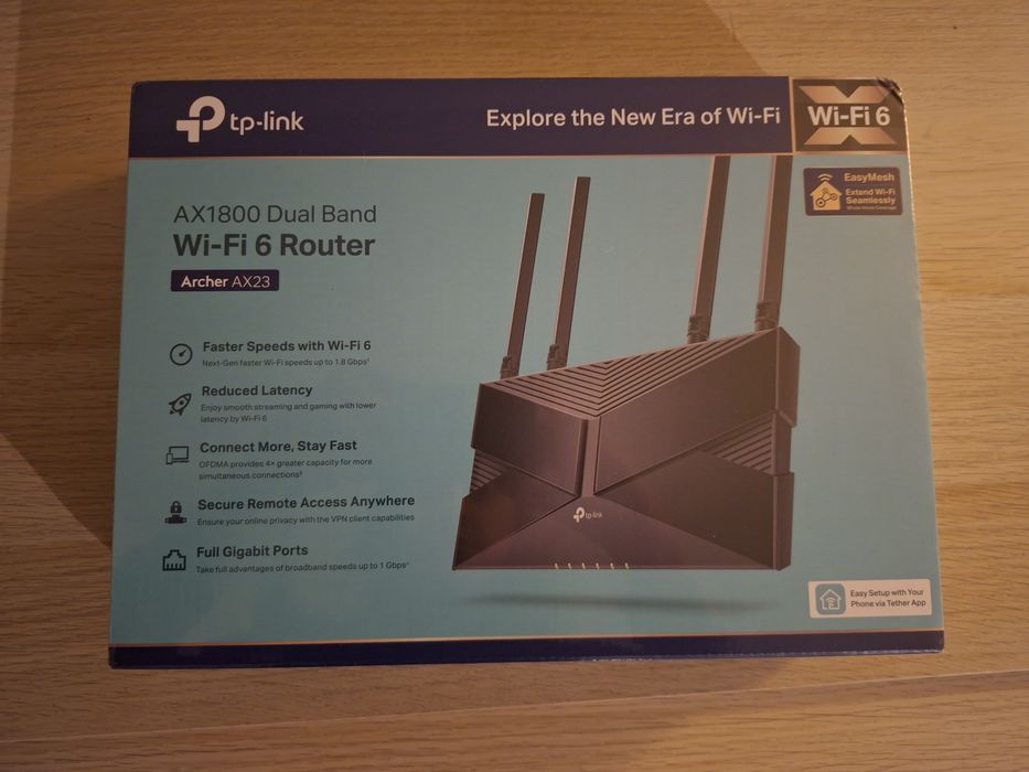 Nowy router Tp link archer ax23 v2.0