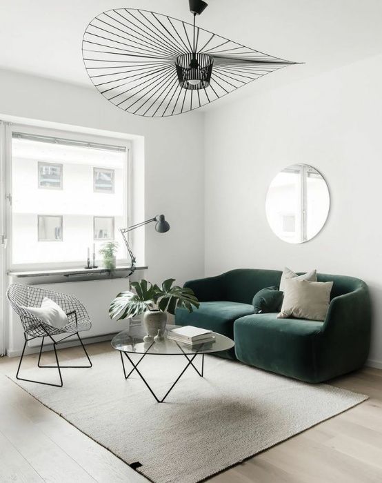 Candeeiro suspensão led estilo Vertigo de Constance Guisset