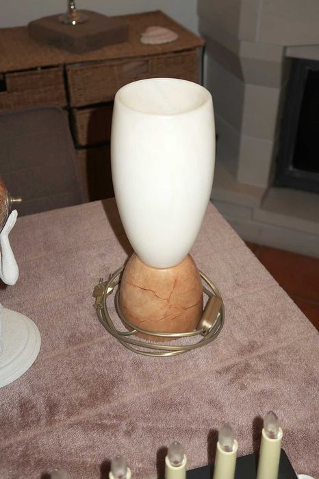 Antiguidades estátuas candeeiros vintage