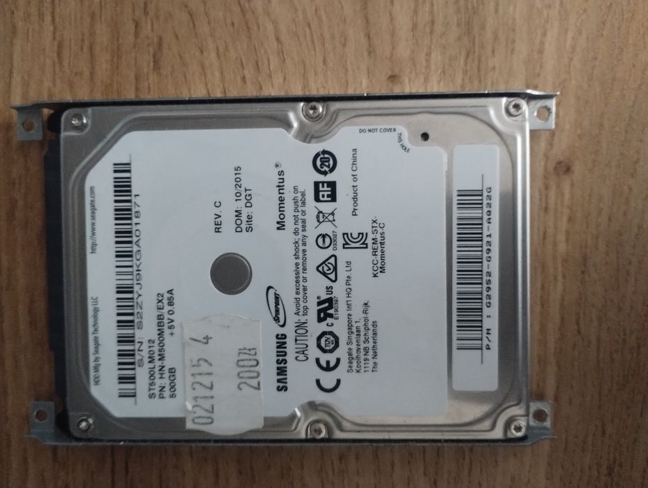 Dysk twardy Samsung ST500LM012 , 500GB