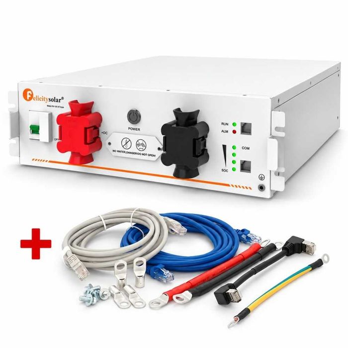 Акумуляторна батарея 5кВт Felicity FLA48100UG1 - 51.2V 5.12kWh - В НАЯВНОСТІ