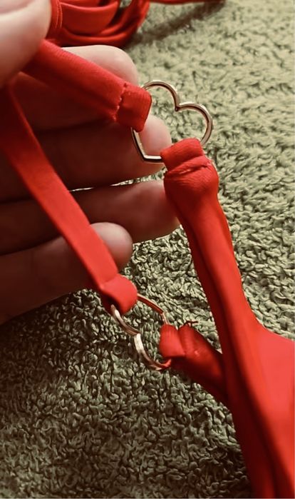 Яскраве червоне нове міні бікіні купальник жіночий новий дуже якісний