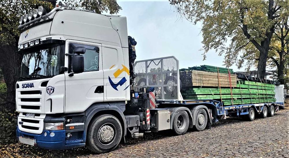 Transport HDS Dłużyca 26T niskopodwoziowa