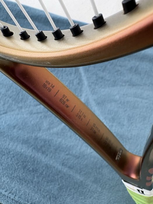 Raquete Wilson Pro Staff 97 v14 315gr  Grip 3/4