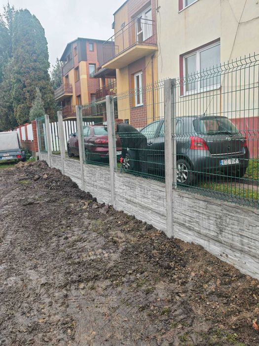 Ogrodzenie betonowe / Przęsło betonowe / kompleksowo