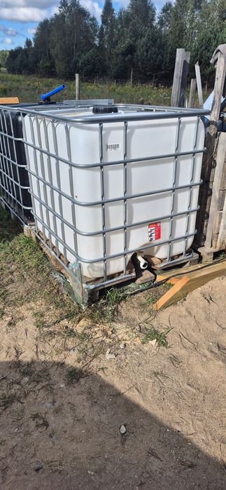 Zbiornik Mauser - podlewanie