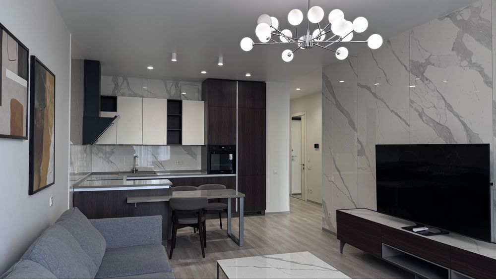 Оренда 2-к квартири ( євродвушка) в ЖК Atlantik Residences! Антоновича! Без комісії