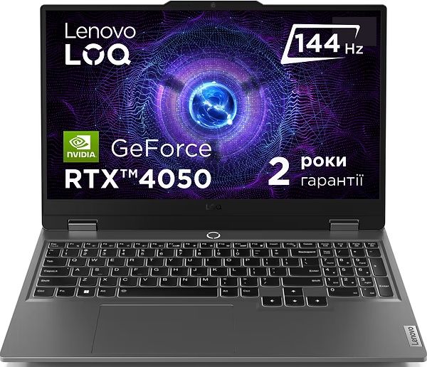 Lenovo LOQ i5 12450hx 16 gb ddr5 rtx 4050 6gb ssd 512