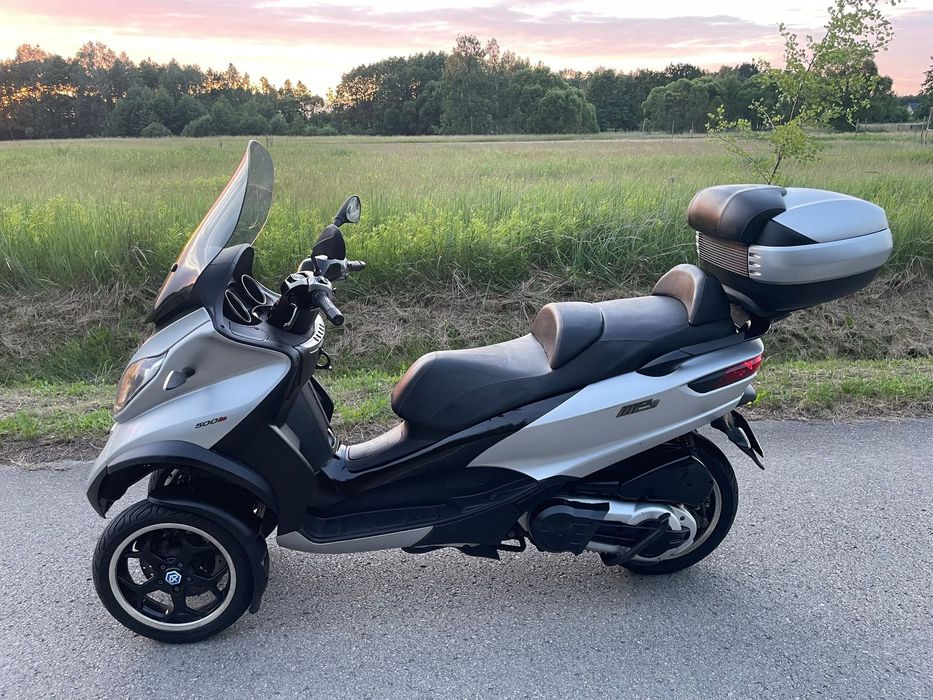 Piaggio MP-3 500 abs asr godne uwagi, potwierdzony przebieg