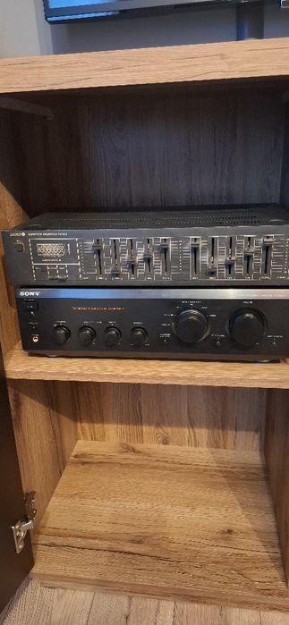 Wzmacniacz sony plus korektor diora