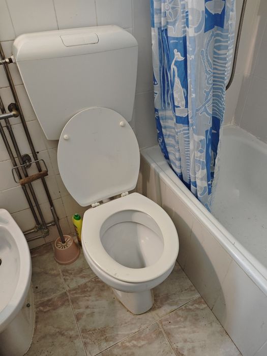 Lavatório, sanita e bidé