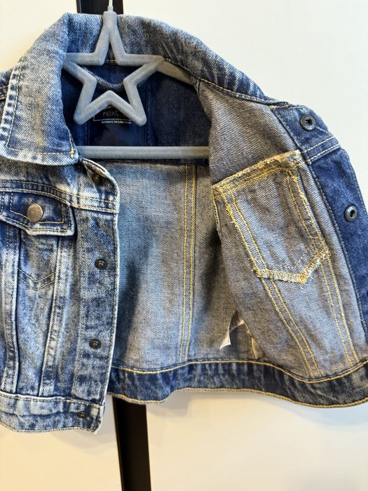 Джинсова куртка next 80 см