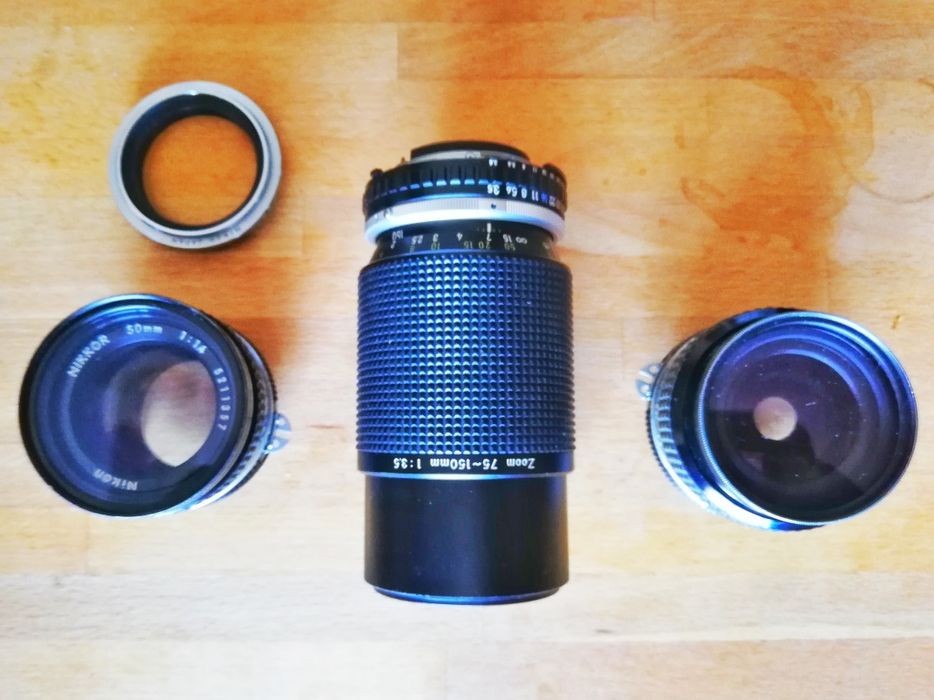 Lentes Nikon AI, Cokin e Lee