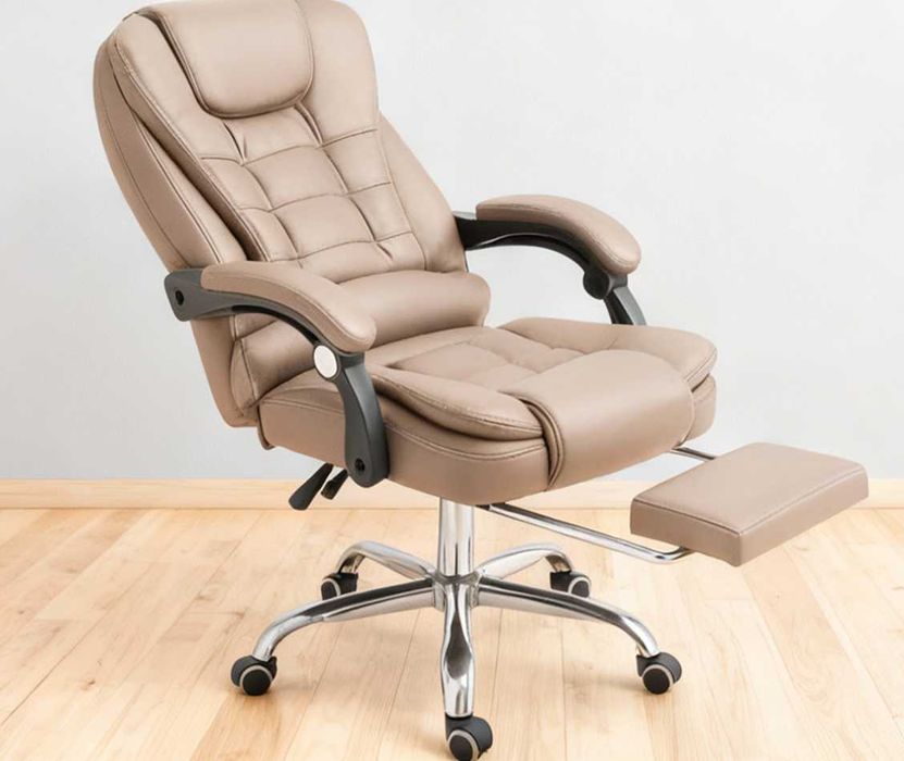 Шкіряне крісло керівника / кресло кожаное - компютерне, офісне, нове