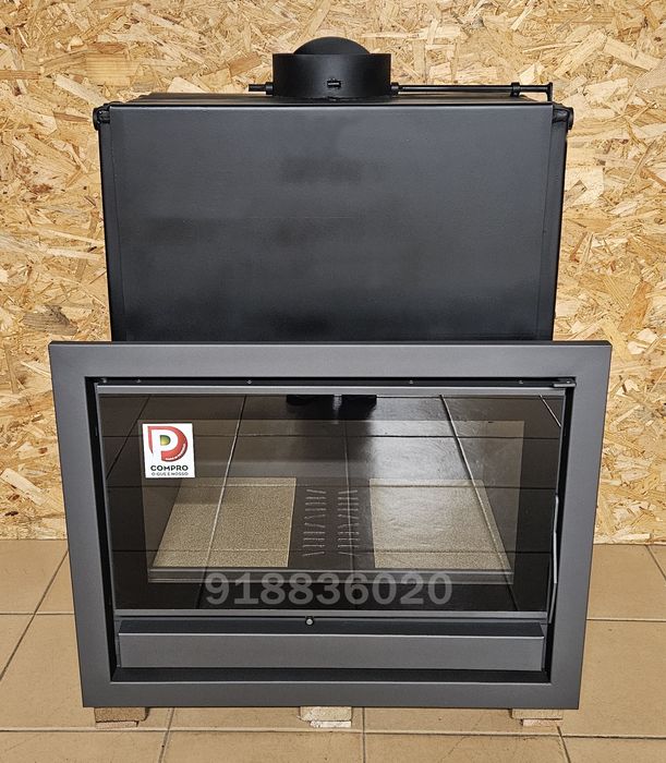 Recuperador Calor 90cm - 32kw Aquecimento Central NOVOS - até 180 Elementos