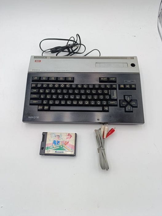 MSX Sanyo Wavy Mpc-10 Retro Komputer+ gra