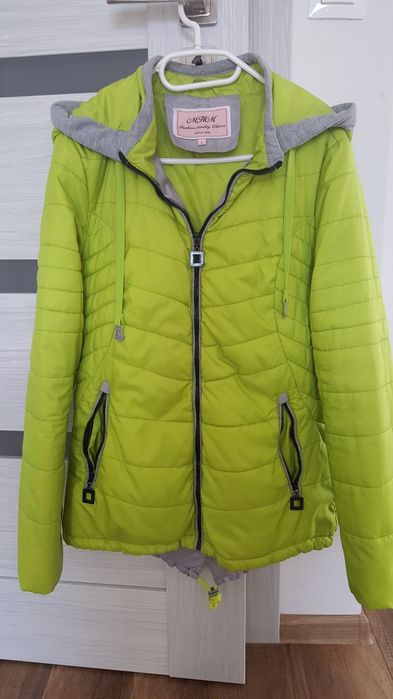 Kurtka damska L limonkowa