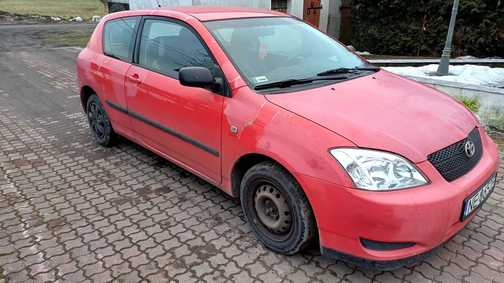 Toyota corolla e12 1.4 vvt-i 90km 16v. Benzyna