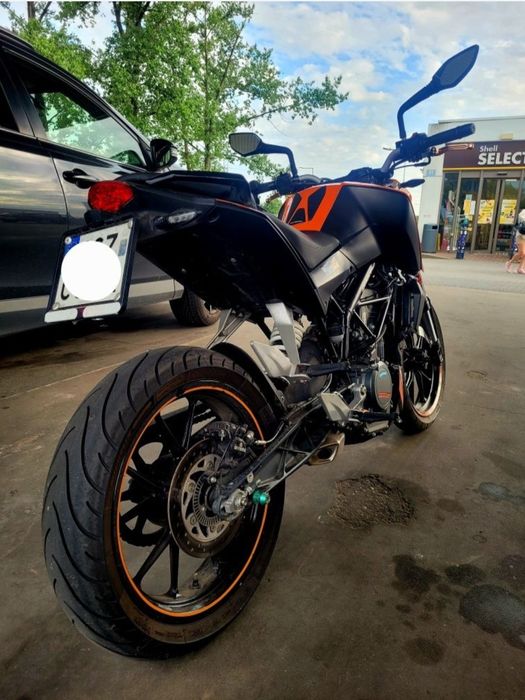 Ktm duke 390/125 możliwa zamiana
