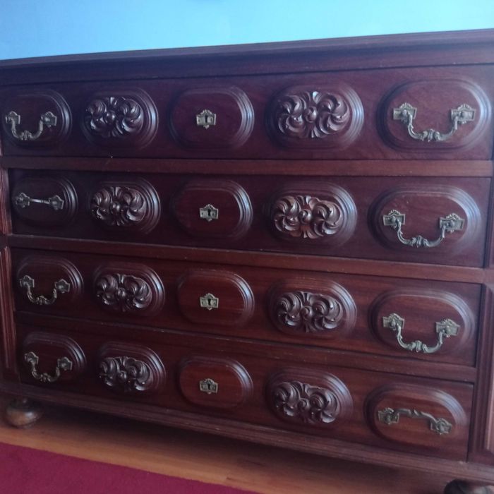 Armário e aparador Luís XV