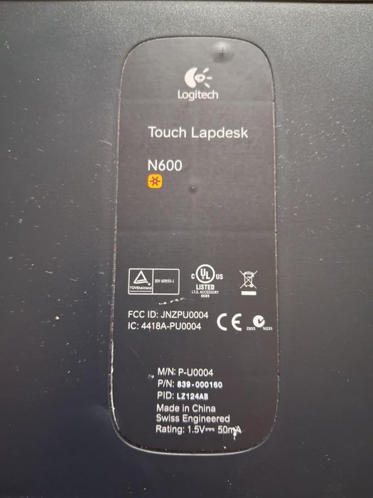 Podstawka chłodząca do laptopa Logitech Lapdesk N600