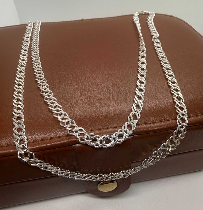 Srebrny łańcuszek 925 splot rombo 12,28g / Nowy Lombard NMP 6 CZWA