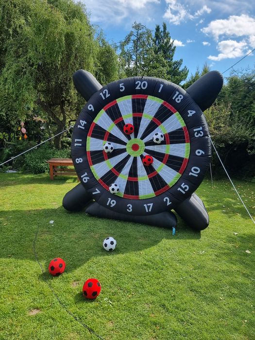 HIT IMPREZOWY! Dmuchany Dart Piłkarski (Foot Dart) – Wynajem