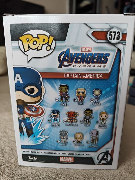 Figurka pop kapitan Ameryka Marvel