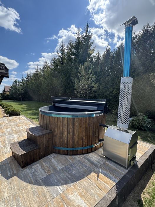 Duża balia ogrodowa,full wyposażenie, spa,jacuzzi,sauna,hot tub PRODUCENT