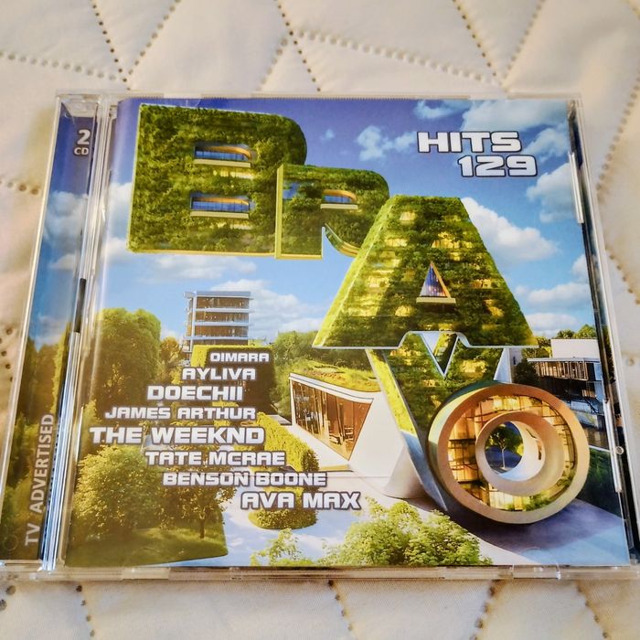 CD duplo Bravo Hits 129 - primavera 2025