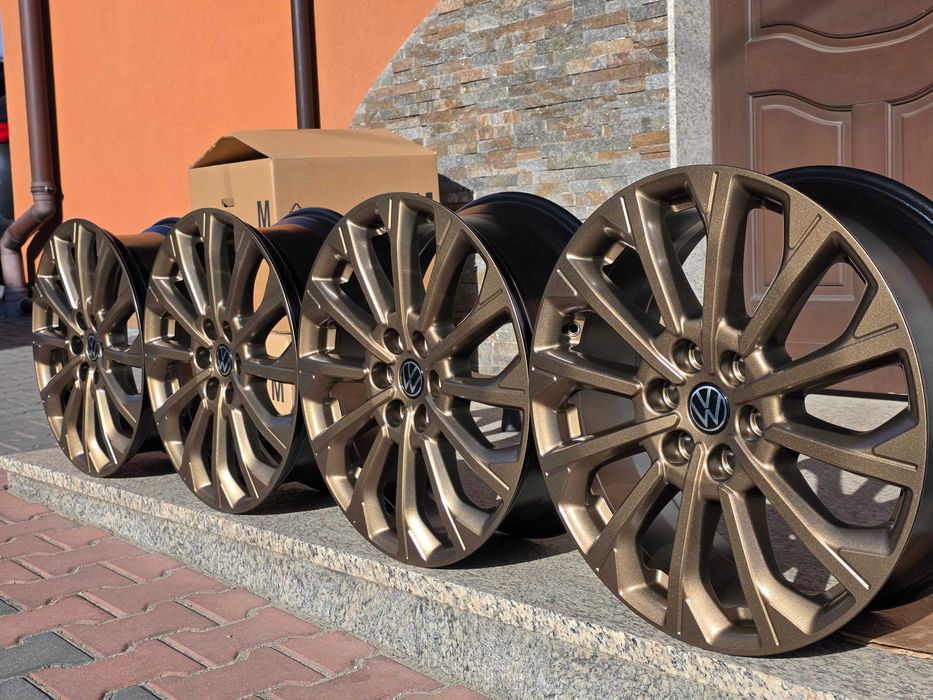 Nowy VW T7 Transporter T7 Caravelle 6x120 19'' 7,5J ET52,5  Satin Bronze