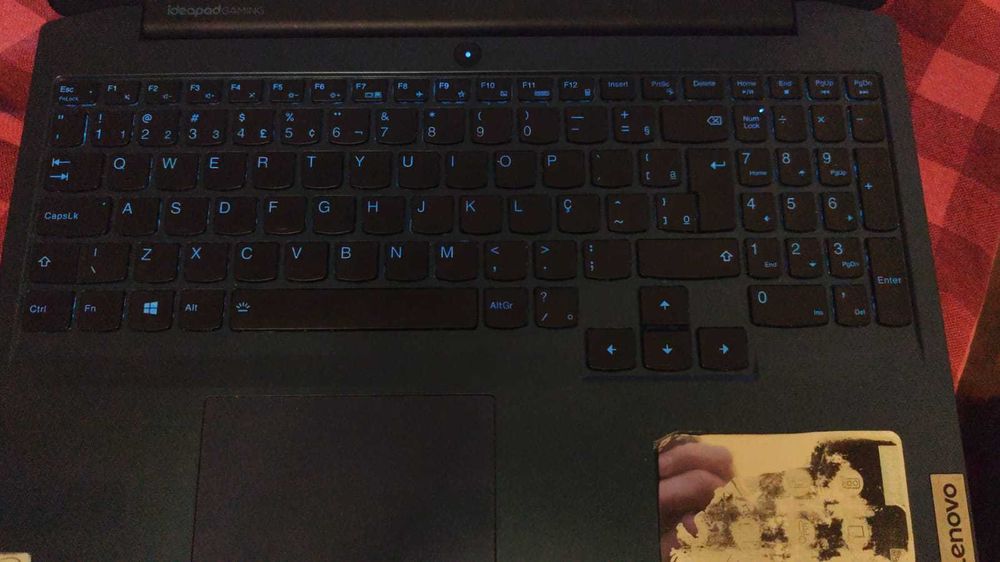 Teclado ideapad gaming 3 15imh05 original Br