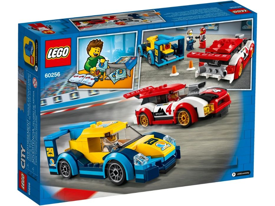 LEGO CITY Race 60256 * Samochody wyścigowe * NOWOŚĆ * Nowy zestaw