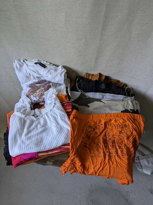 Lote 12 Peças Conjunto Roupa Mulher S Tops Camisolas Zara Y2K