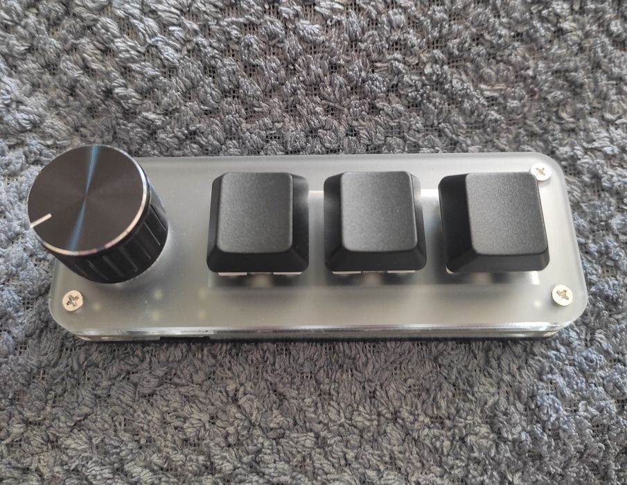 Кейпад 3 клавиші з енкодером