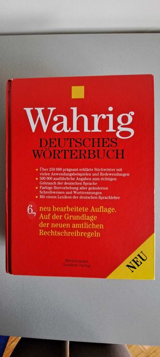 Wahrig Wörterbuch - dicionário