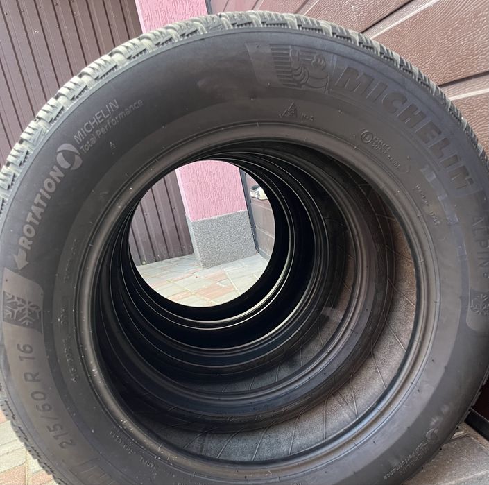 Michelin Alpin 6 215/60 r16 Зима комплект шин
